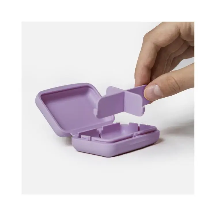 10 pillbox lila